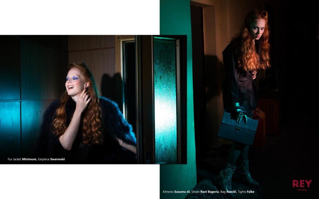 Fashion photography Editorial by Berlin photographer Caroline Wimmer published in Rey Magazine